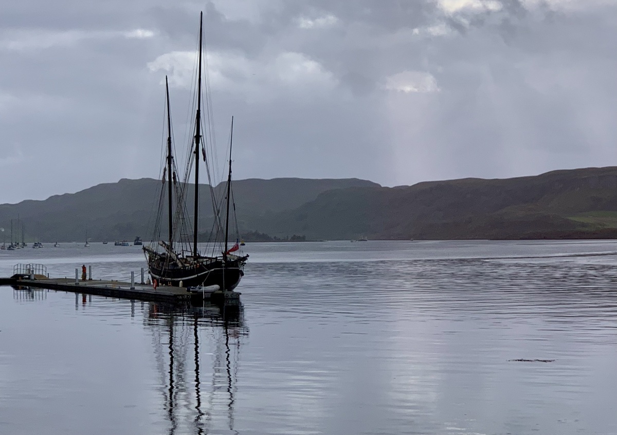 April - Oban by Julie Grieve